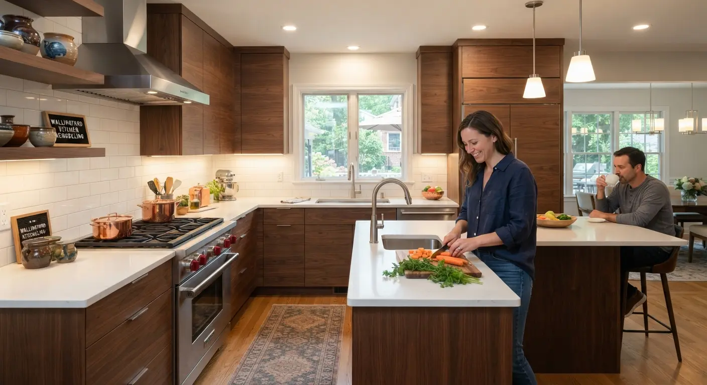 Workflow Focused Kitchen Remodeling in Wallingford